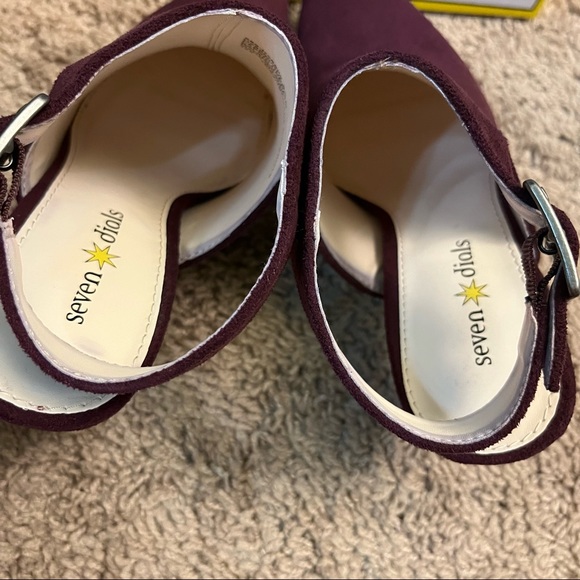 NIB Purple Suede Booties - Picture 5 of 7